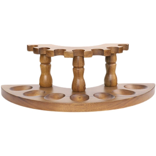 7 Трубы с твердым древесиной борьбы с пушками аксессуары из деревянного ковла