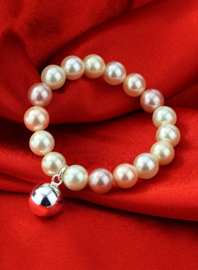 纯银铃铛韩版转运珠礼物时尚饰品