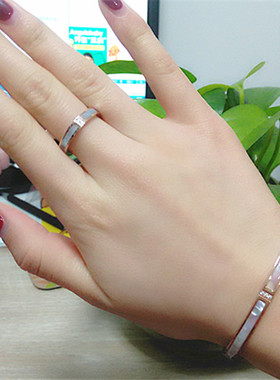 贝壳韩版水晶爱心甜美风原创手链