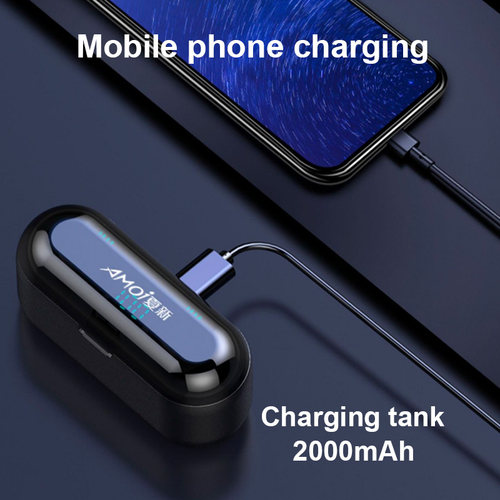 Bluetooth Earphones HD Stereo Wireless Headphones Headset - 图2