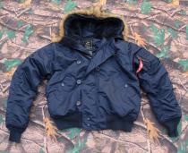 Alpha Ali ALPHA N2B thickened anti-chill jacket even cap