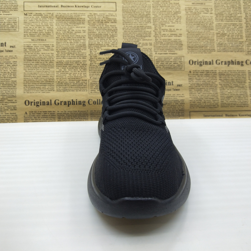 撤柜清仓飞织休闲运动鞋真皮鞋垫跑步鞋软底轻便防滑休闲百搭女鞋 - 图1