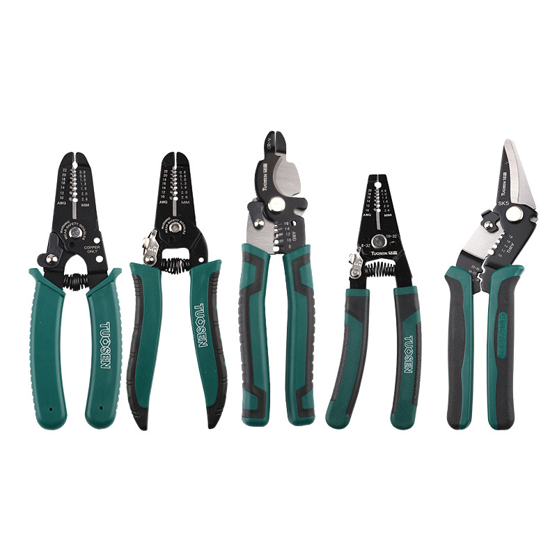 拓森剥线钳子拔线多功能专业级剪线钳扒皮压线钳电工工具拨线钳子,淘宝优惠券,粉丝福利购,淘宝优惠卷