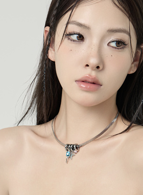 Starfire铜合金女锁骨链