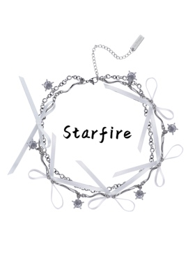 Starfire锆石女芭蕾风锁骨链