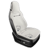 Suitable for Lynk & Co 03/06/02/08/09 car seat cushion universal summer linen new energy sports half-pack seat cover