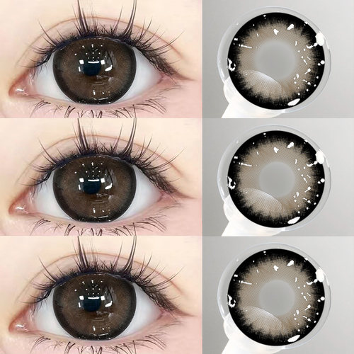 正品UniCent撒娇小猫灰色秋冬新款美瞳半年抛大直径WK隐形眼镜TN - 图3