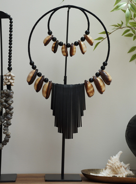 以手造物。手工贝壳摆件民宿酒店样板房软装装饰品巴厘岛手作