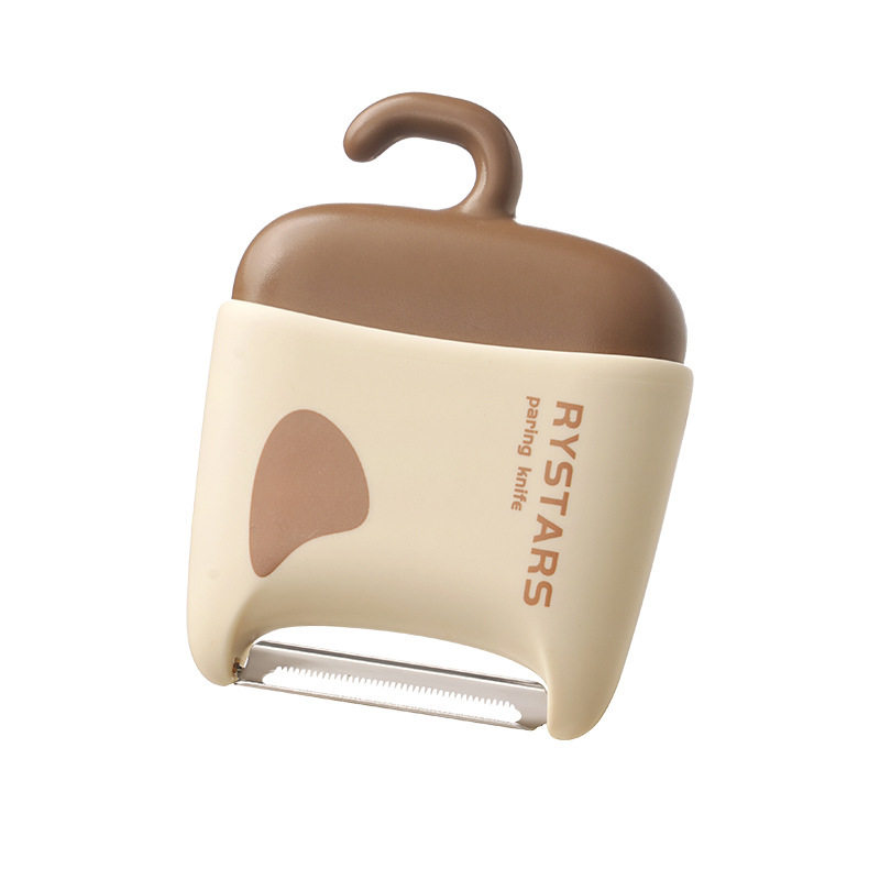 D果蔬清洁刷二合一削皮刀随身蔬菜水果清洁去皮器户外水果刮皮器,淘宝优惠券,粉丝福利购,淘宝优惠卷