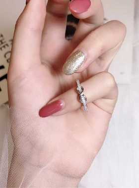 交叉日韩风活扣开口学生尾戒包邮