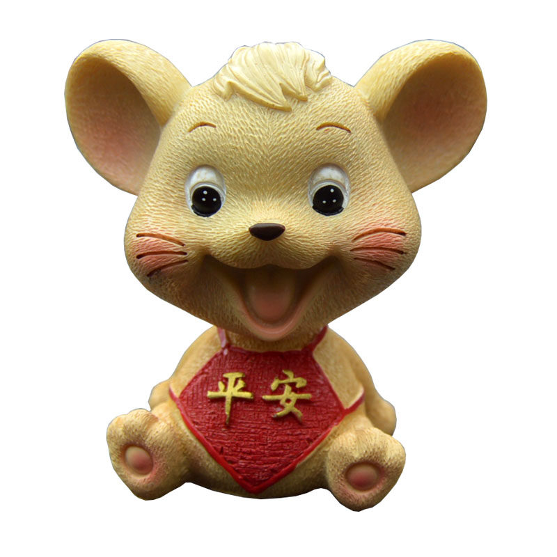 可爱摇头小老鼠汽车摆件创意可爱车内饰品车载车上中控台装饰用品,淘宝优惠券,粉丝福利购,淘宝优惠卷