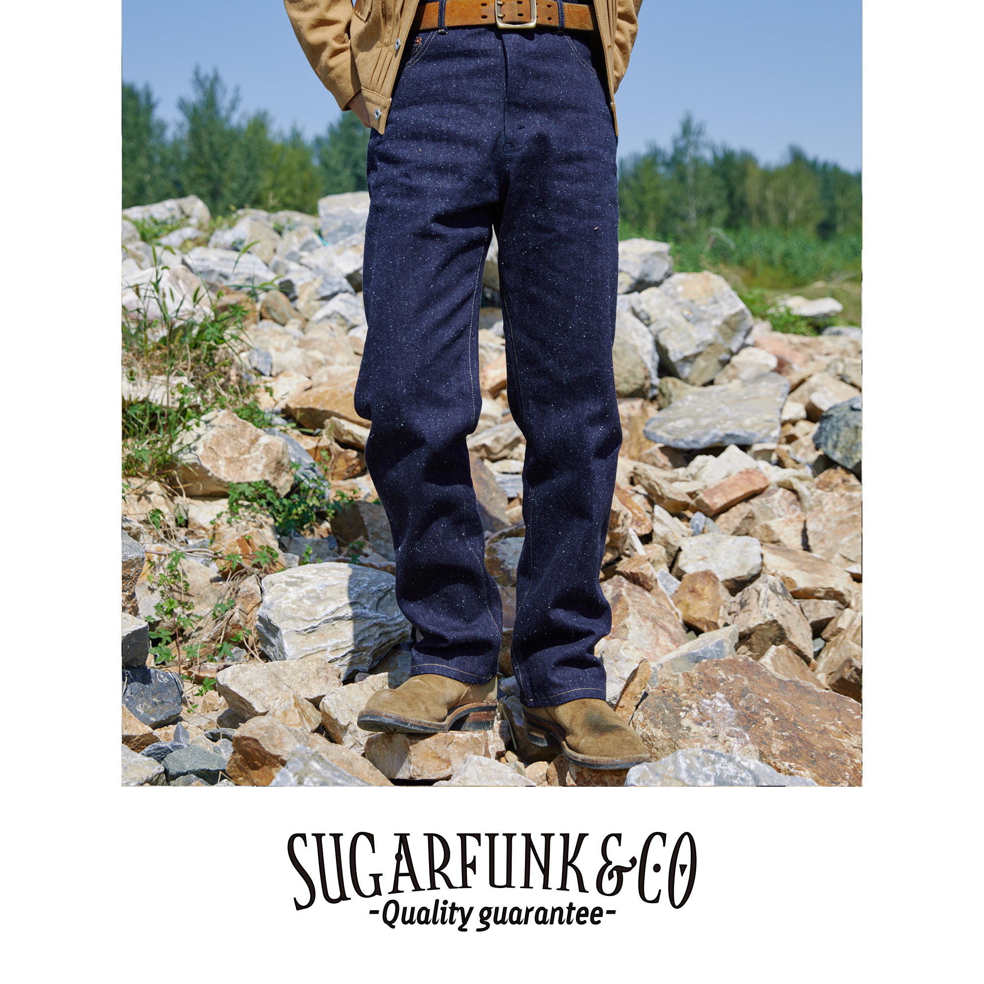 Sugarfunk15oz赤耳单宁直竹珍珠纱雪花牛仔裤美式复古阿美咔叽,淘宝优惠券,粉丝福利购,淘宝优惠卷