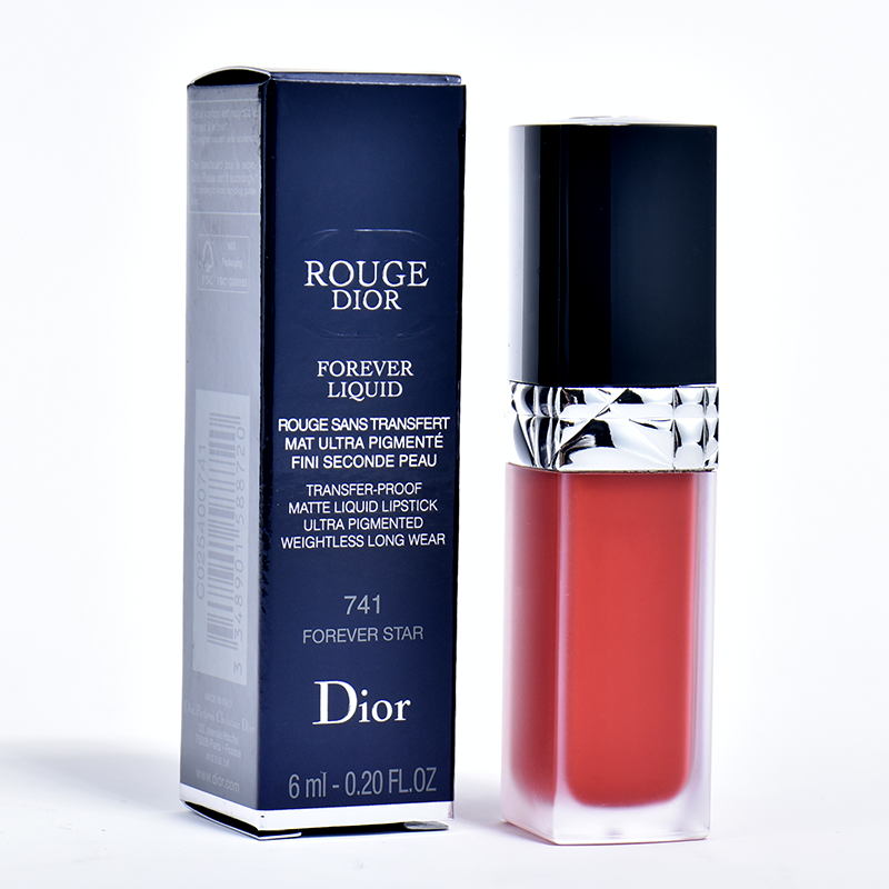 Dior/迪奥 烈艳蓝金锁色唇釉741 999 626轻盈持妆滋润口红唇膏