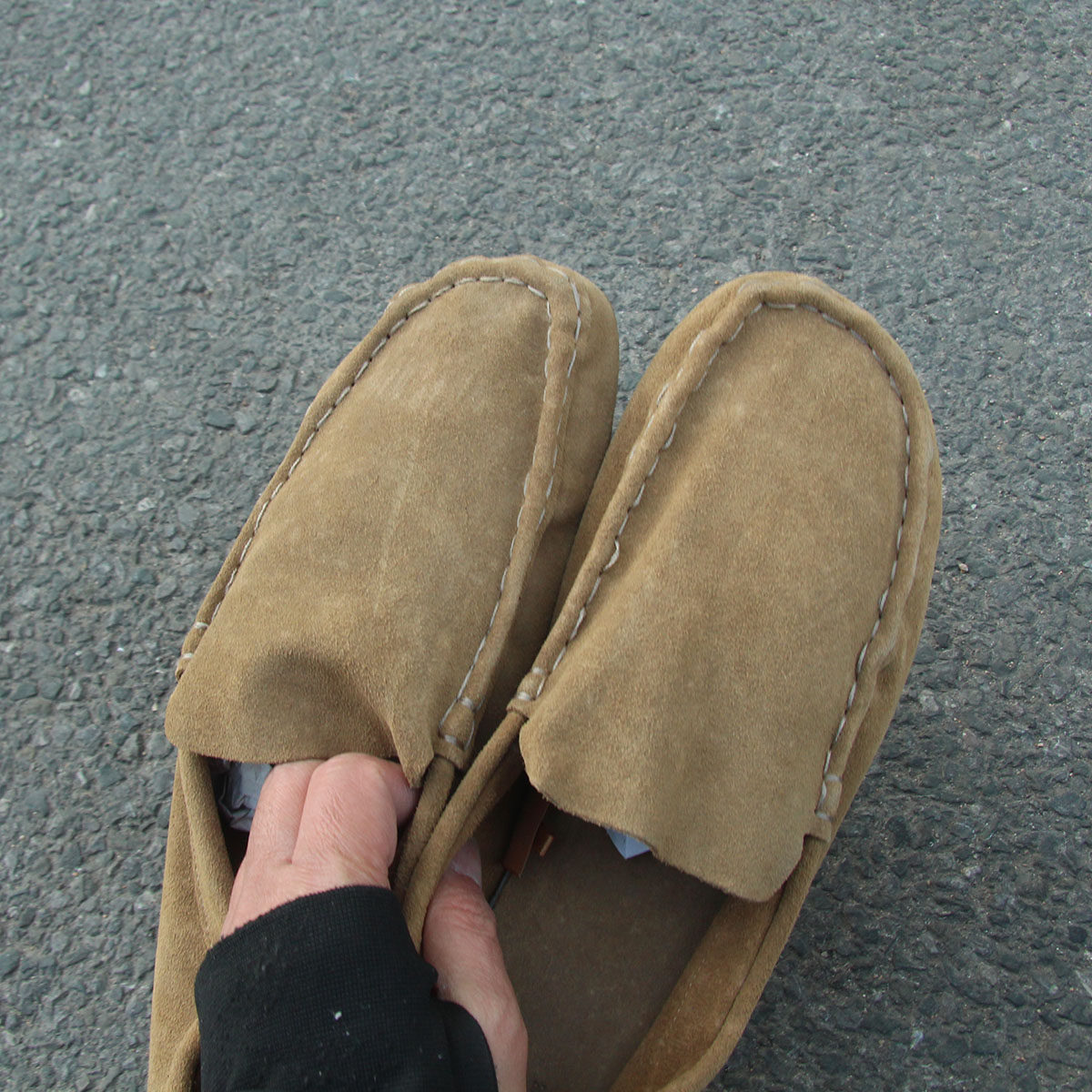 1.22品男士低帮一脚蹬反毛皮休闲平底套脚男鞋,淘宝优惠券,粉丝福利购,淘宝优惠卷