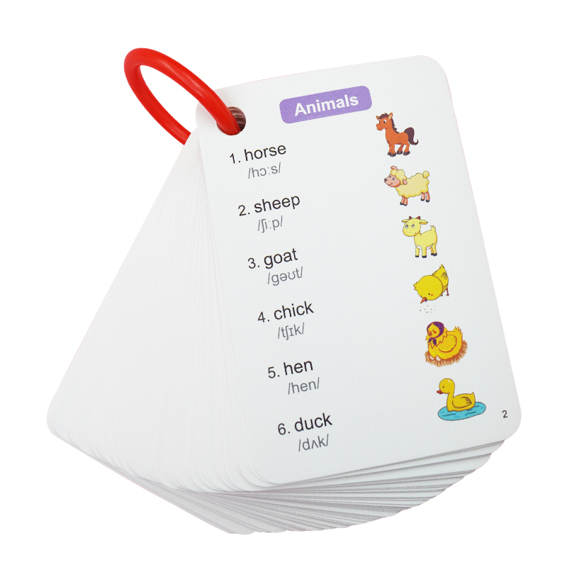 小学英语单词卡片通用高频词汇1-6年级单词汇总表记背卡片_虎窝淘