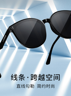 海俪恩GM墨镜复古潮色新款大框男潮女高级感ins太阳眼镜N8108