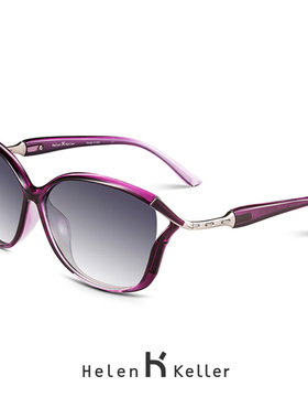 海伦凯勒墨镜2025年新款太阳镜女士妈妈中老年眼镜可配近视镜度数