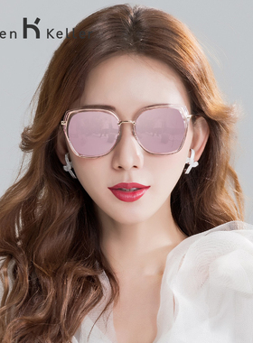 海伦凯勒明星同款酷e夏太阳眼镜女可配度数防紫外线墨镜偏光驾驶