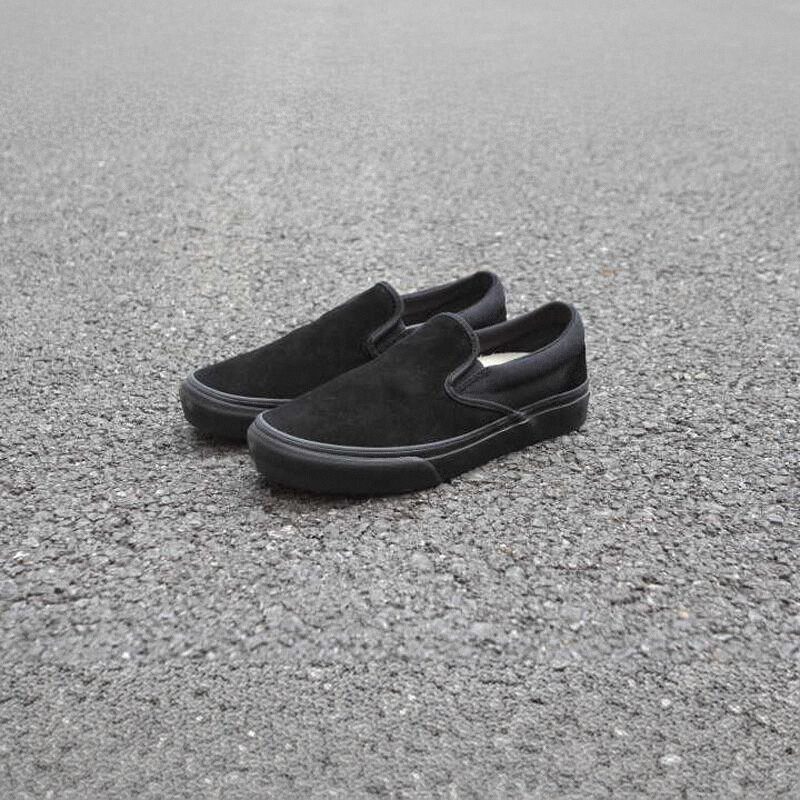 黑武士 一脚蹬滑板sk8鞋SLIP-ON麂皮翻毛皮耐磨舒适男女DC鞋情侣,淘宝优惠券,粉丝福利购,淘宝优惠卷