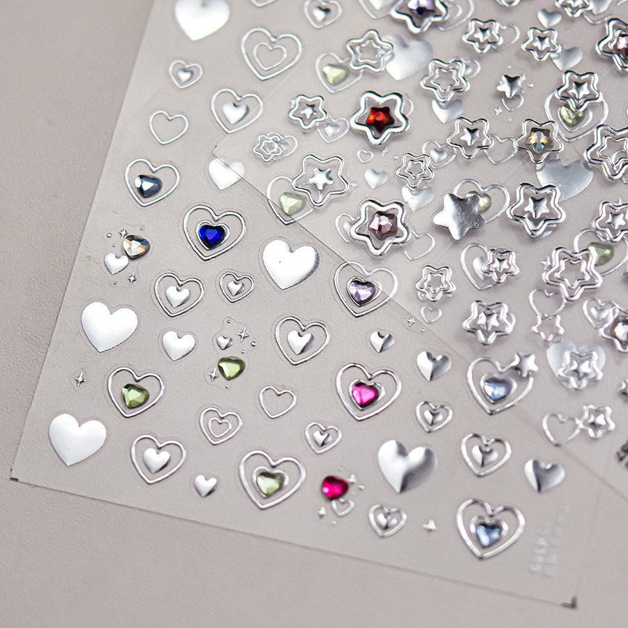 闪耀星芒晶钻美甲贴纸装饰指甲电脑手机壳手账笔记本相机平板贴画,淘宝优惠券,粉丝福利购,淘宝优惠卷