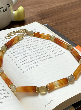 【五彩池】多款！原创设计师水晶项链多宝南红青金黄水晶玛瑙萤石