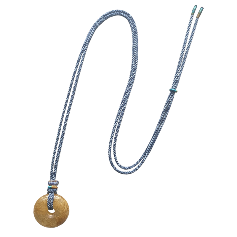 手工编织吊坠挂绳平安扣项链绳玉佩可调节男女简约挂脖翡翠蜜蜡,淘宝优惠券,粉丝福利购,淘宝优惠卷