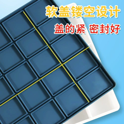 Пигментированная художественная акварель, увлажняющая гуашь, банка для хранения, тара, квадратный акрил, 24 ячеек, 36 ячеек, 48 ячеек, 42 ячеек