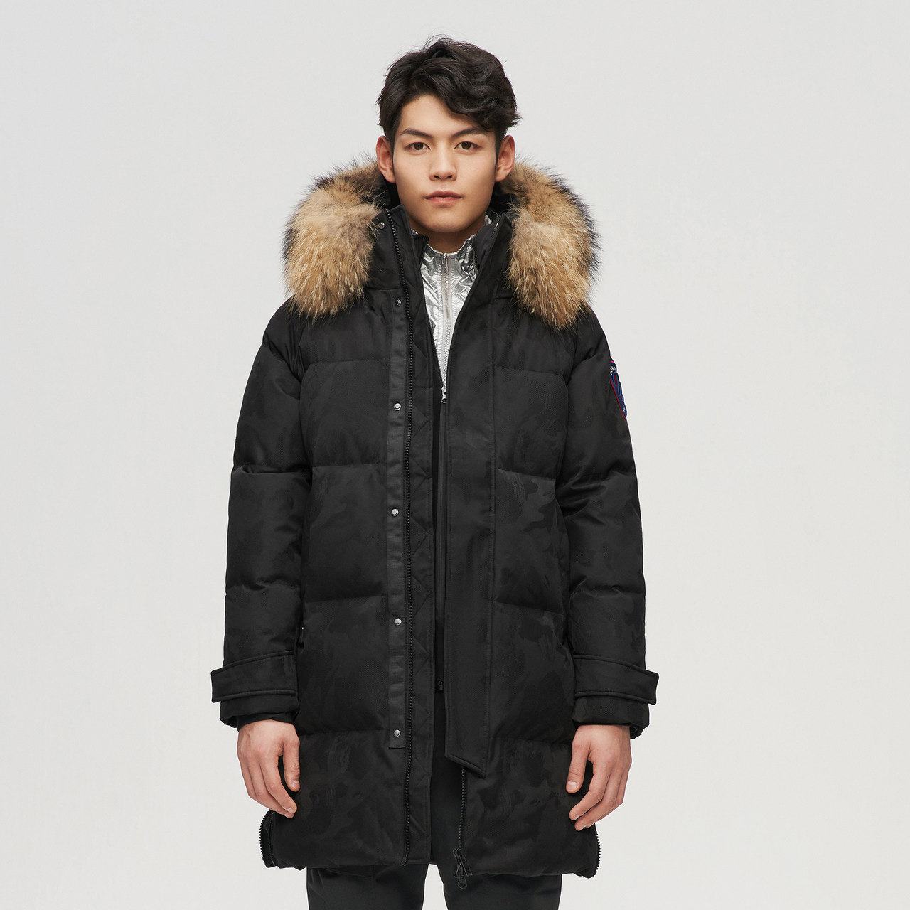 波司登冬极寒90鹅绒克莱因蓝保暖 波司登羽绒服