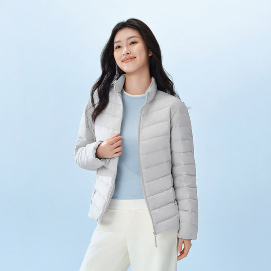 Spare ribs down jacket | Bosideng 2025 new model stand collar warm three-proof lightweight liner women's warm jacket 90 cashmere