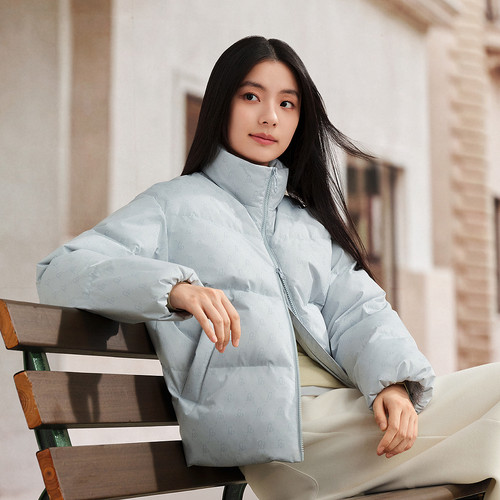 波司登冬季羽绒服女款新款短款时尚休闲立领加厚保暖外套正品 - 图2