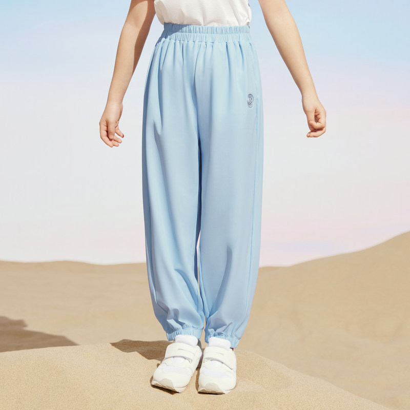 波司登儿童防晒裤女童运动裤凉感透气男童裤子中大童运动裤防晒裤,淘宝优惠券,粉丝福利购,淘宝优惠卷