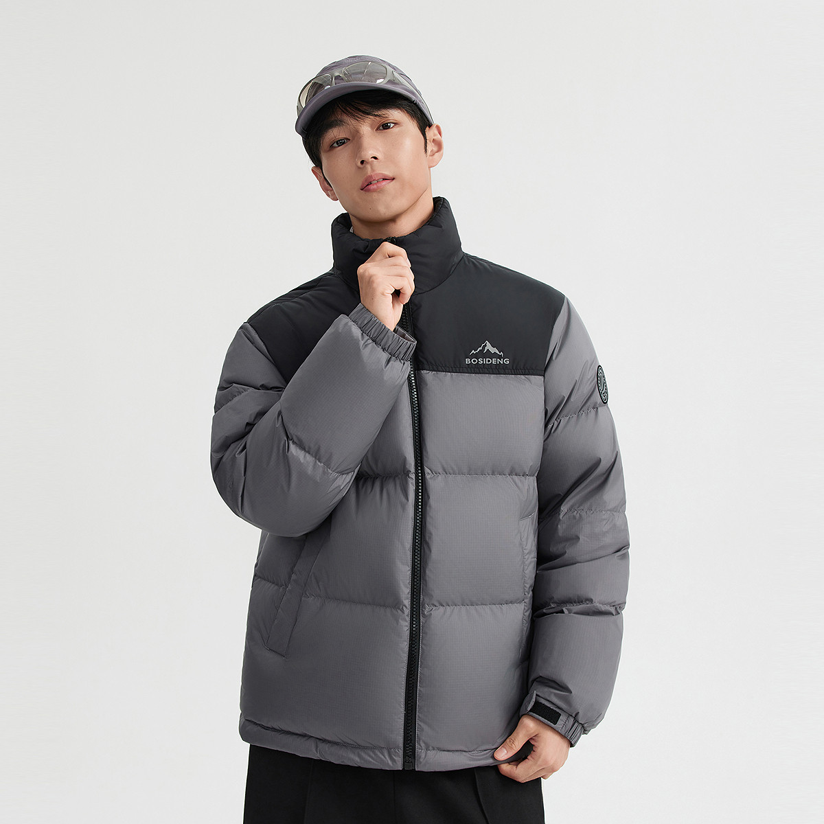 波司登25新款羽绒服中性时尚运动短款立领拼色面包服宽松,淘宝优惠券,粉丝福利购,淘宝优惠卷