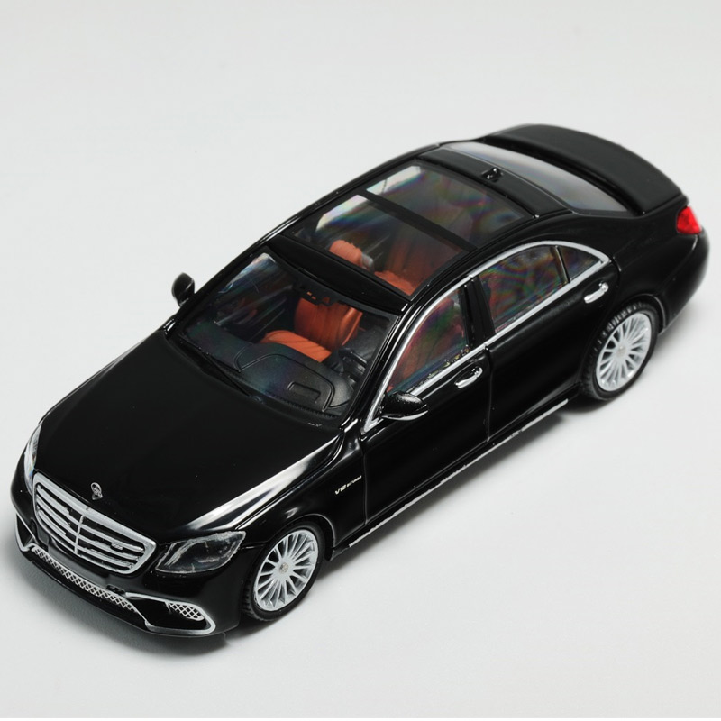 奔驰S65 AMG Fine Model 1:64 奔驰S级 W222仿真合金汽车模型收藏 - 图1