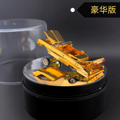 FW 1:64 雪佛兰英帕拉 西海岸跳跳车 开盖版 仿真合金汽车模型金 - 图2