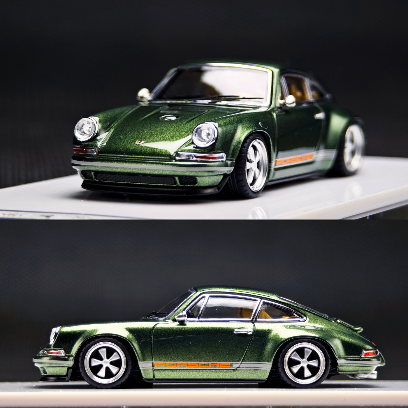 Zincit model 1:64 保时捷 911 singer Coupe DLS 紫色 合金车模,淘宝优惠券,粉丝福利购,淘宝优惠卷