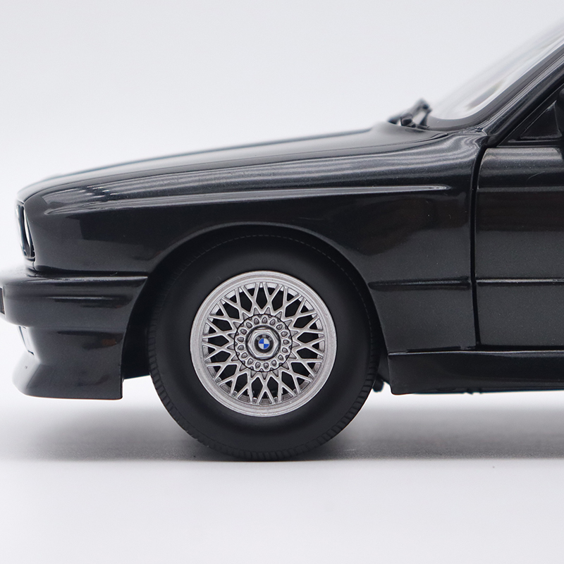 迷你切1:18 1987年BMW 宝马M3 E30 街车 合金全开仿真汽车模型 - 图2