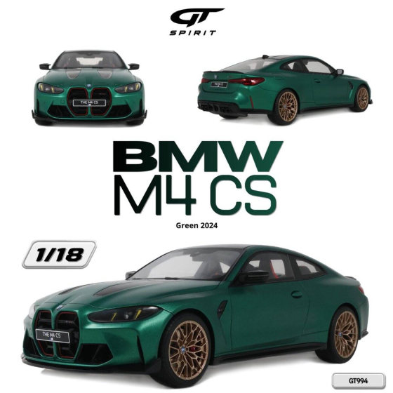 2021 BMW M5 CS four-door coupe GT SPIRIT 1 18 M series resin car model