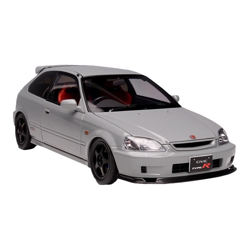 MH本田 Civic思域Type R EK9 Motorhelix 1:18合金全开汽车模型-图3