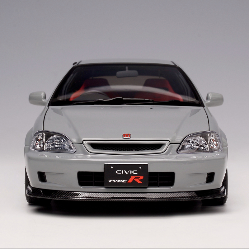 MH本田 Civic思域Type R EK9 Motorhelix 1:18合金全开汽车模型-图0