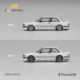 BMW E30 M3 Series 3 Series Rocket Rabbit Modified CM Model 1 64 Alloy Car Model White