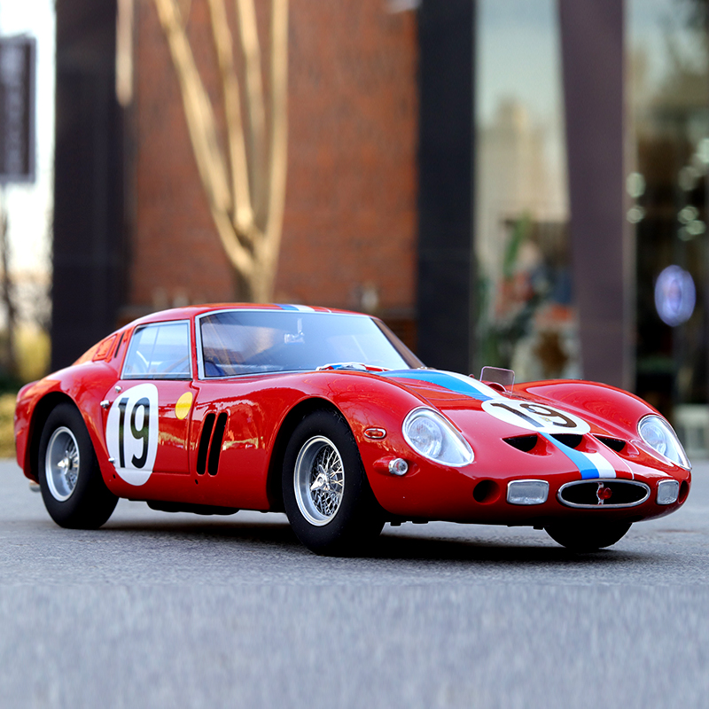 1960年代法拉利250GTO 19# 限量版GTspirit 1:18仿真汽车模型收藏 - 图1