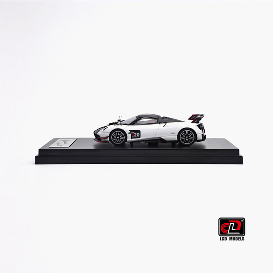 Pagani Huayra BC Convertible Open Cover LCD 1 64 Simulation Alloy Car Model