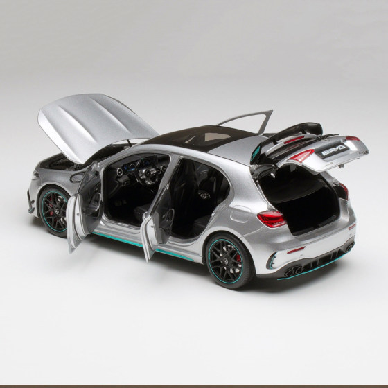 Mercedes-Benz AMGA45S small steel gun alloy car model