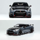 MH 1 18 Nissan GT-R NISMO R35 Special Edition 2022 Carbon Cover Alloy Full Open Car Model