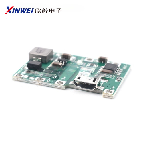 3.7V升9V 5V 万用表改装18650锂电池充电升压放电一体可调模块2A - 图0