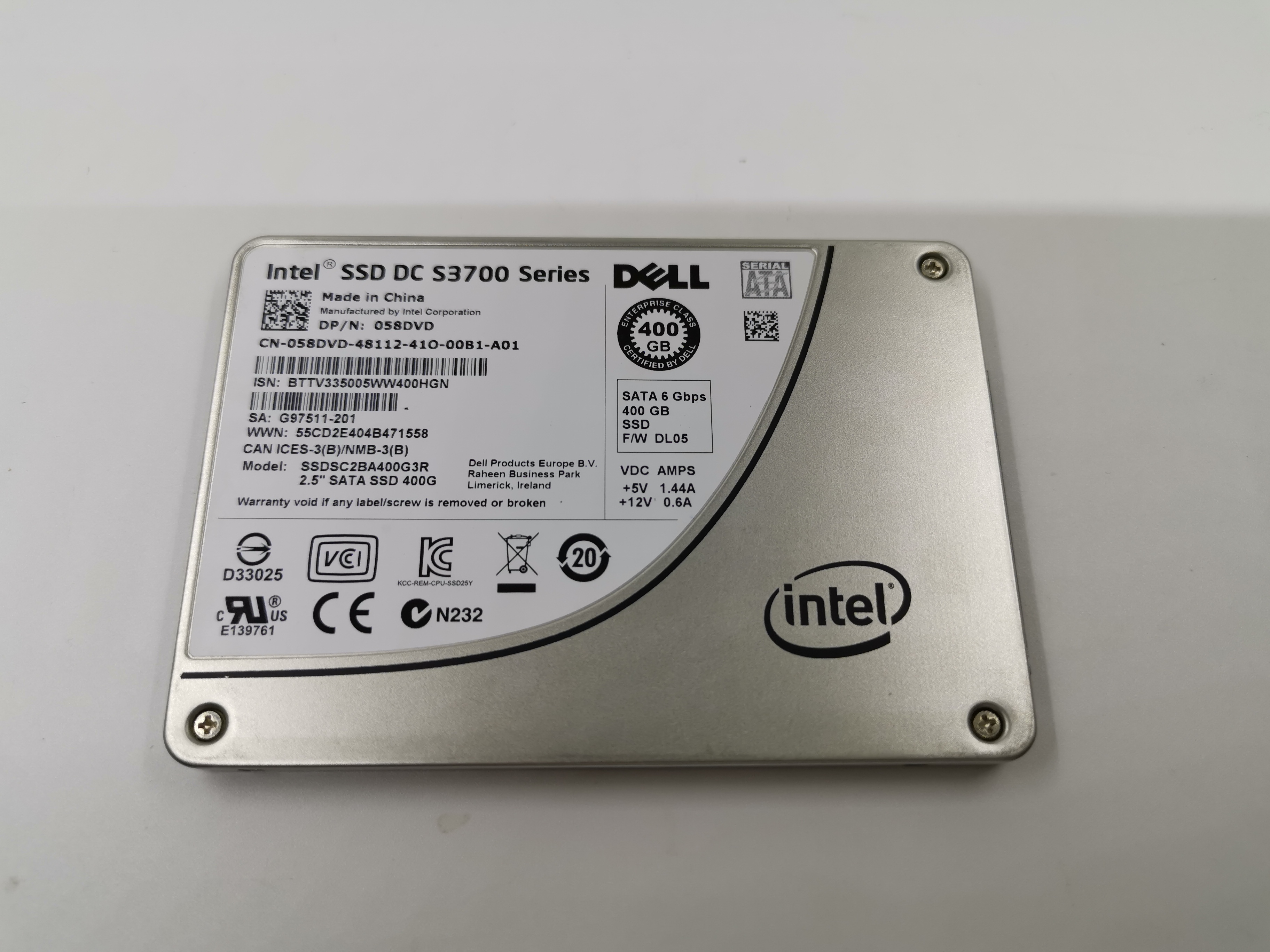 intel英特尔S3500 800G S3700 400G 160G 800G DELL HP企业级固-图0