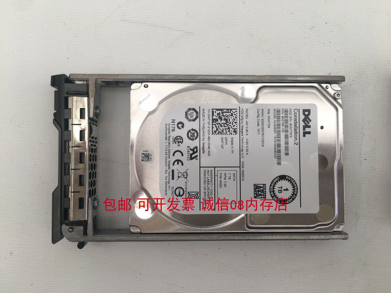 dell r420 r520 r610 r620 r720 r710 r820 0t6twn sas... DELL R420 R610 R620 R710 R720服务器硬盘1T SATA 2.5 7.2K 6GB_虎窝淘