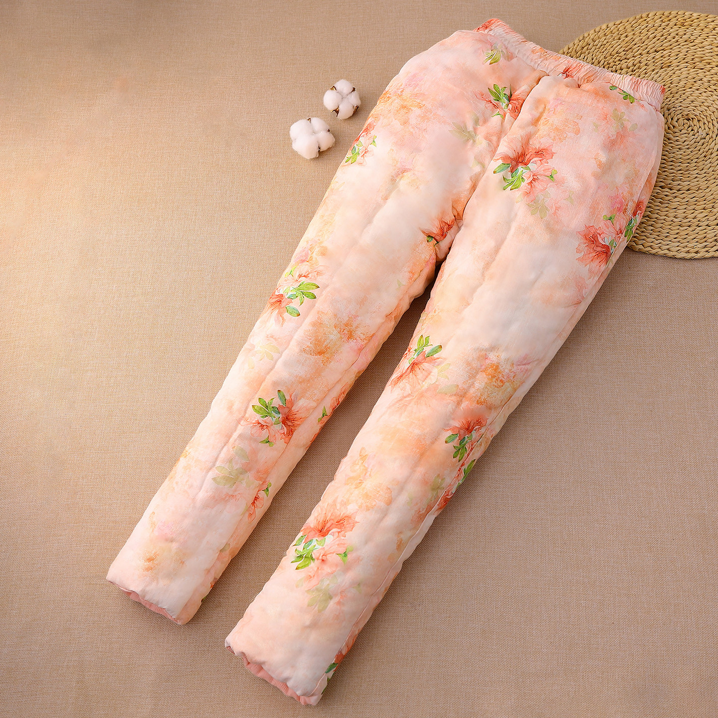 成人手工纯棉花棉裤女士冬季加厚保暖长裤内外穿棉花内胆棉裤,淘宝优惠券,粉丝福利购,淘宝优惠卷