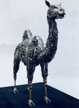 朋克工艺品动物骆驼摆件庭院