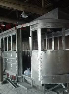 机械铁艺纯手工巴士汽车模型摆件